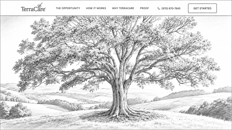 TerraCare Program website screenshot